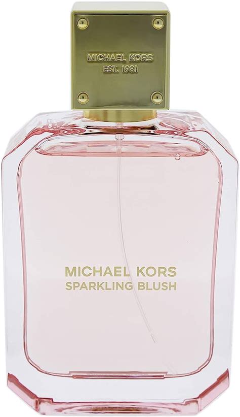 michael kors sparkling blush eau de parfum 3.4 fl oz|Michael Kors perfume pink bottle.